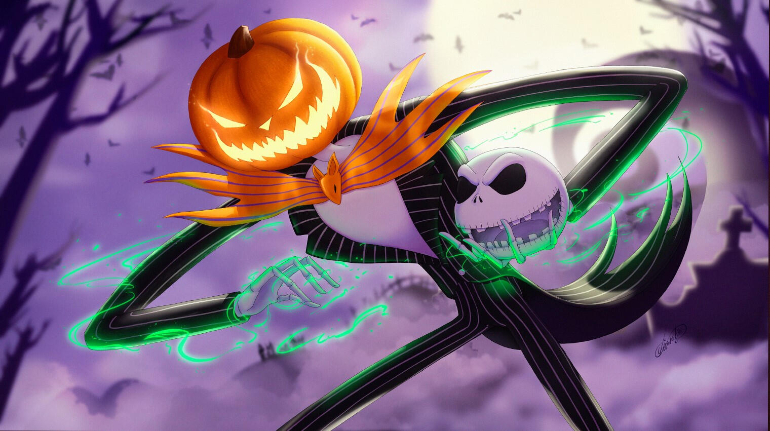 Jack Skellington, King of the nightmares